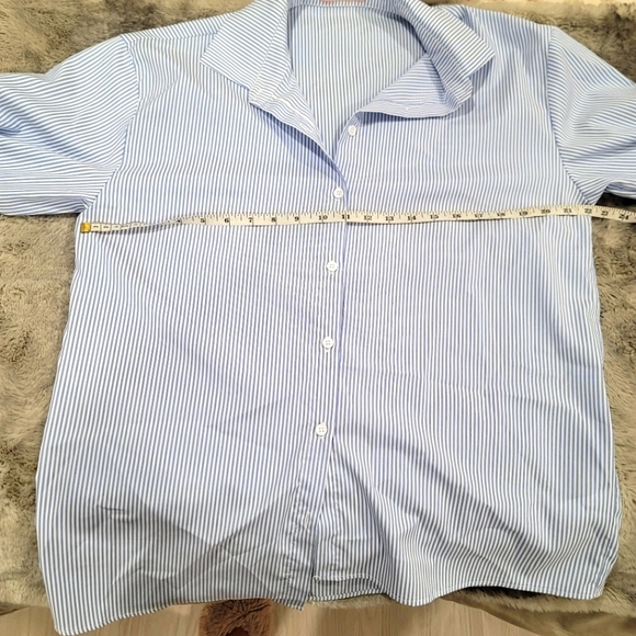 MISSPAP Striped Oversized Shirt And Shorts Co-Ord Set Size 8 - Picture 11 of 17